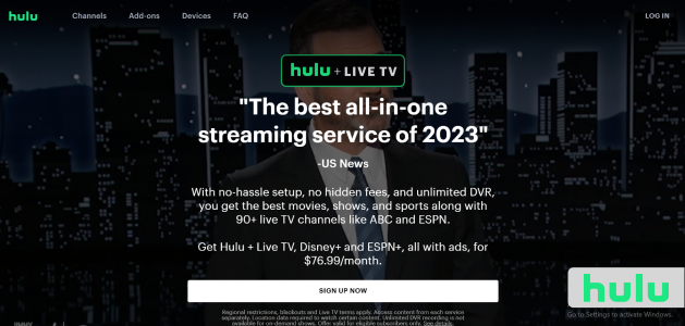 Hulu + TV en vivo