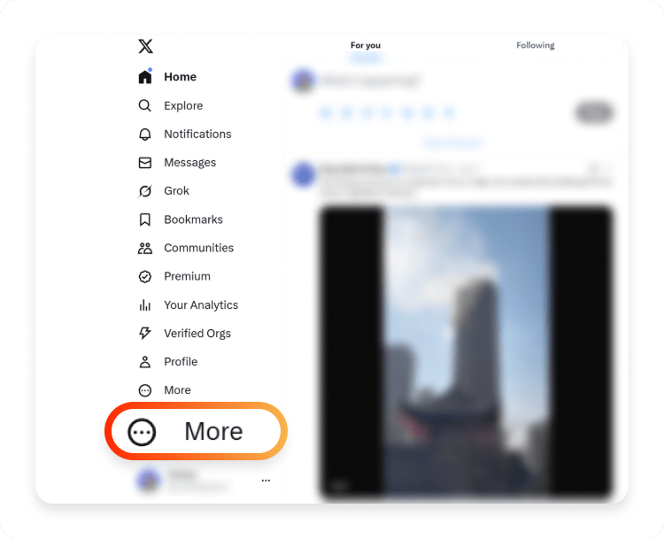 Open Twitter in the browser