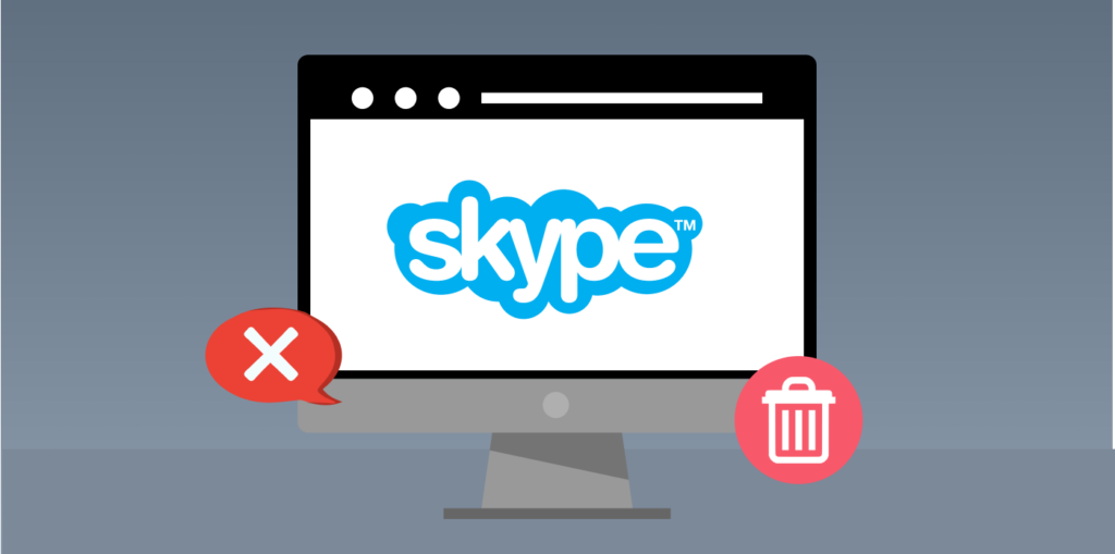 Cómo eliminar una cuenta de Skype de la computadora (tanto Windows como Mac)