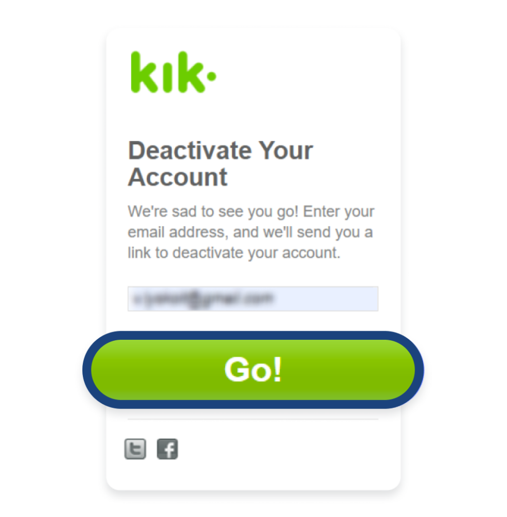 How to Deactivate Your Kik Account