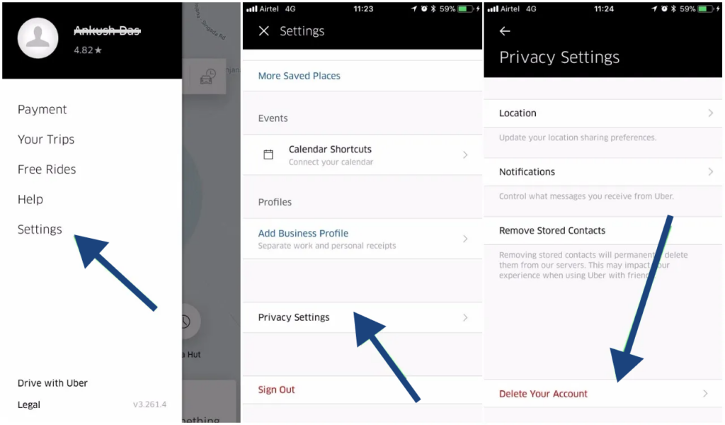 How to Delete Your Uber Account
