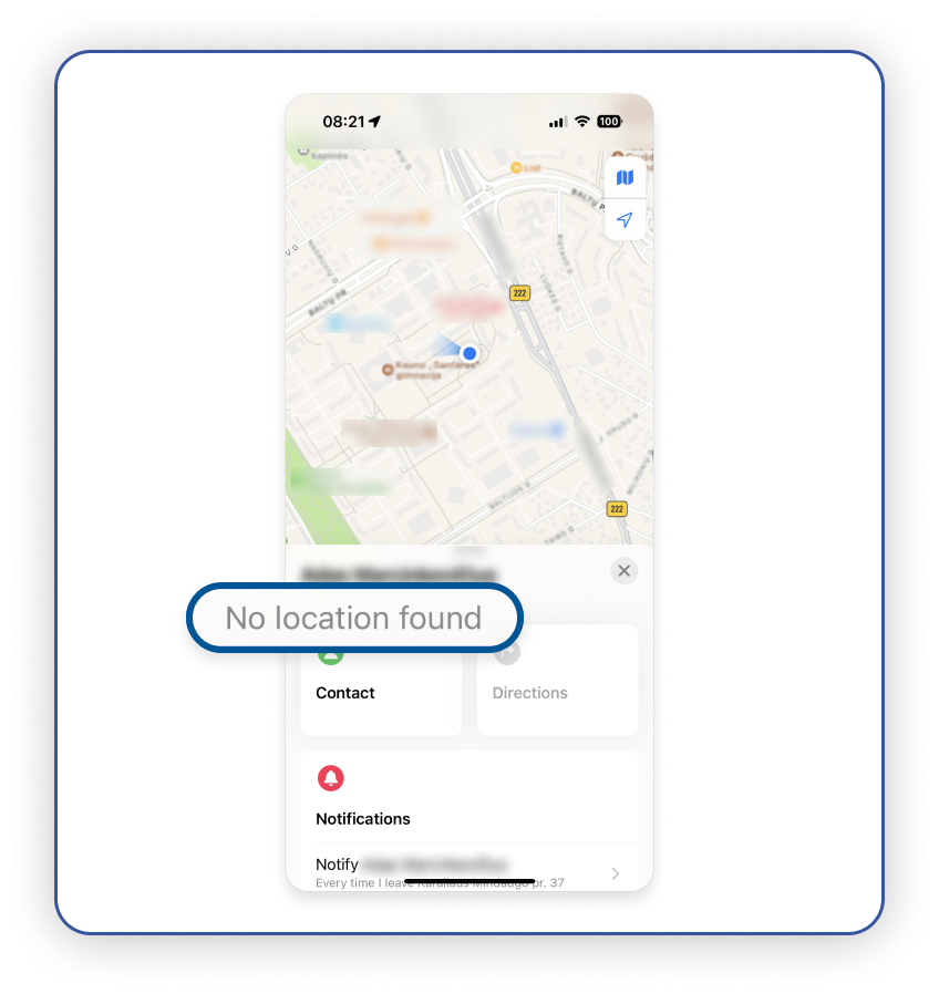 What Does “No Location Found” Mean on an iPhone?