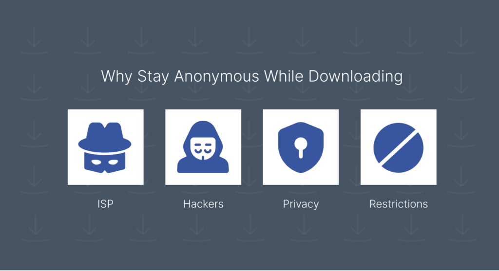 Why it is Important to Remain Anonymous When Downloading