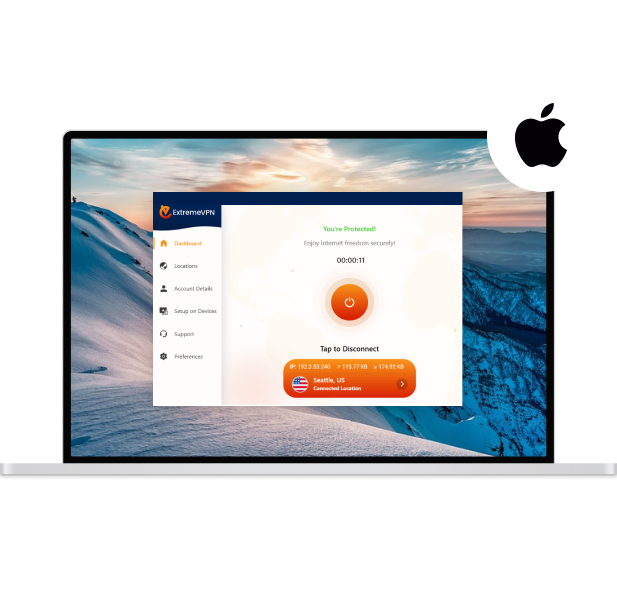 Download ExtremeVPN for MacOS