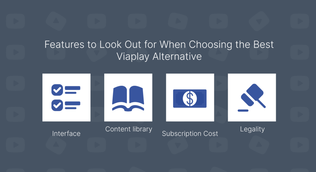 Features to Look Out for When Choosing the Best Viaplay Alternative