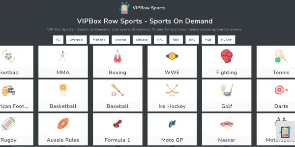 VIPRow Sports