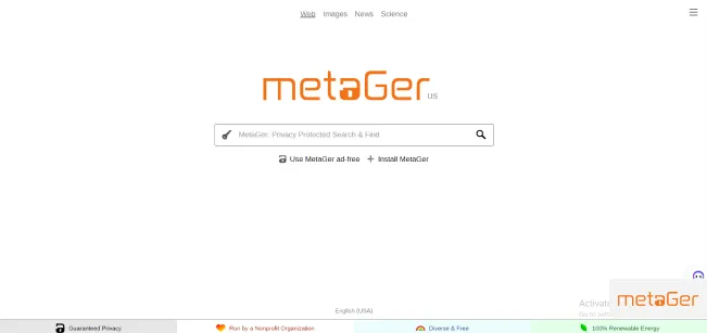 MetaGer search engine