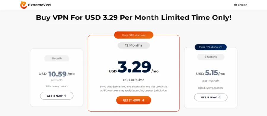 Quanto custa uma VPN por mês?