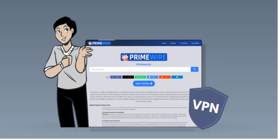 Why Should You Use a VPN To Stream Free Alternatives To PrimeWire?