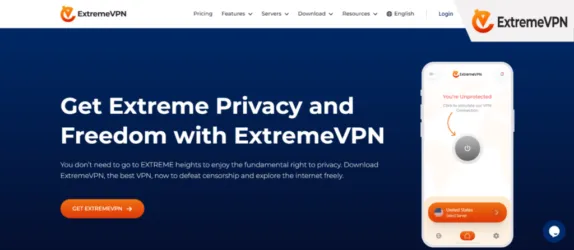 ExtremeVPN-Homepage